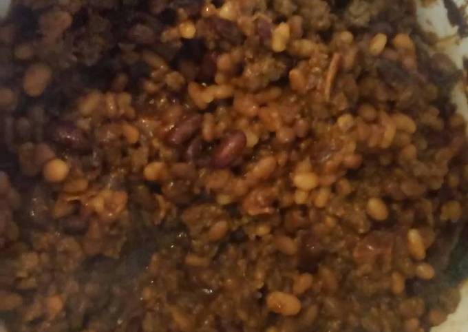 Crockpot Bbq beans