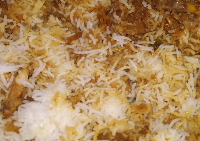 Easy Chicken biryani