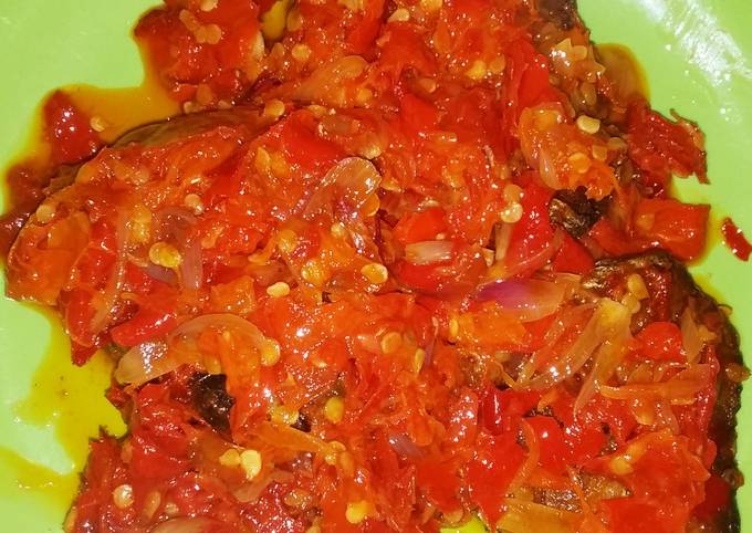 Langkah Mudah untuk Membuat Balado tongkol padang,mudah dan murah😊, Menggugah Selera