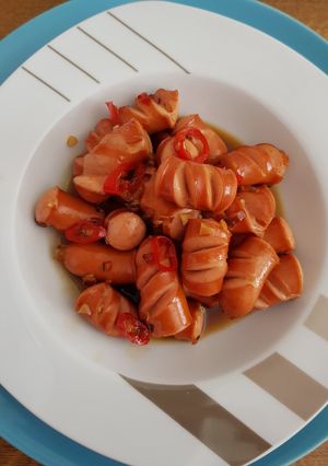 Foto resep Sosis pedas saus madu
