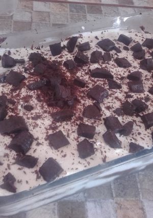 Una foto de Torta de óreo y chocolate!!!