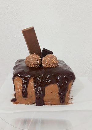 Una foto de Pastel de chocolate