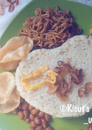 Foto resep Nasi Gurih Rice cooker (Super simple)