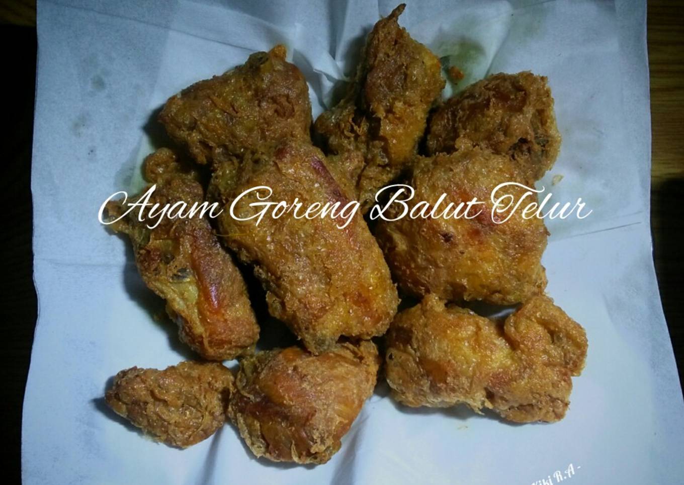 Ayam Goreng Balut Telur