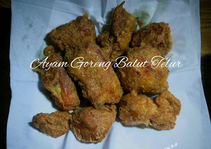 Ayam Goreng Balut Telur