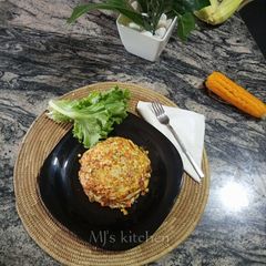 A picture of Sweet corn fritters.