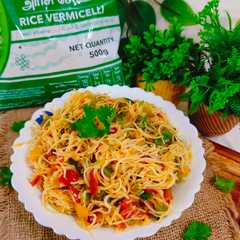 राइस वर्मिसेली(rice vermicelli recipe in Hindi)-レシピのメイン写真