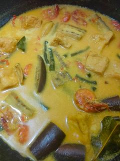 Foto resep Terong Tahu Kuah Santan