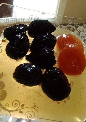 صورة لوصفة طاجين اللحم الحلو