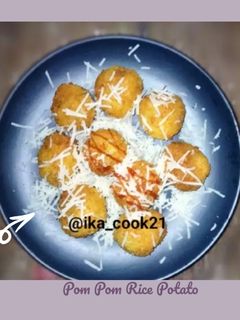Foto resep Pompom Rice Potato