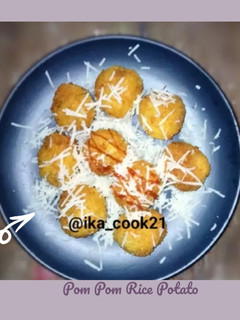 Foto resep Pompom Rice Potato