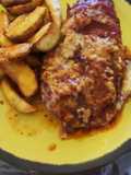 Chuletas Picantonas al Horno con Parmesano y Tomate