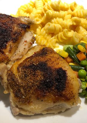A picture of Montreal Baked Chicken.