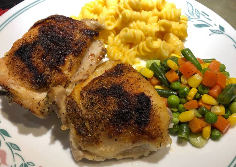 Steps to Make Quick Montreal Baked Chicken