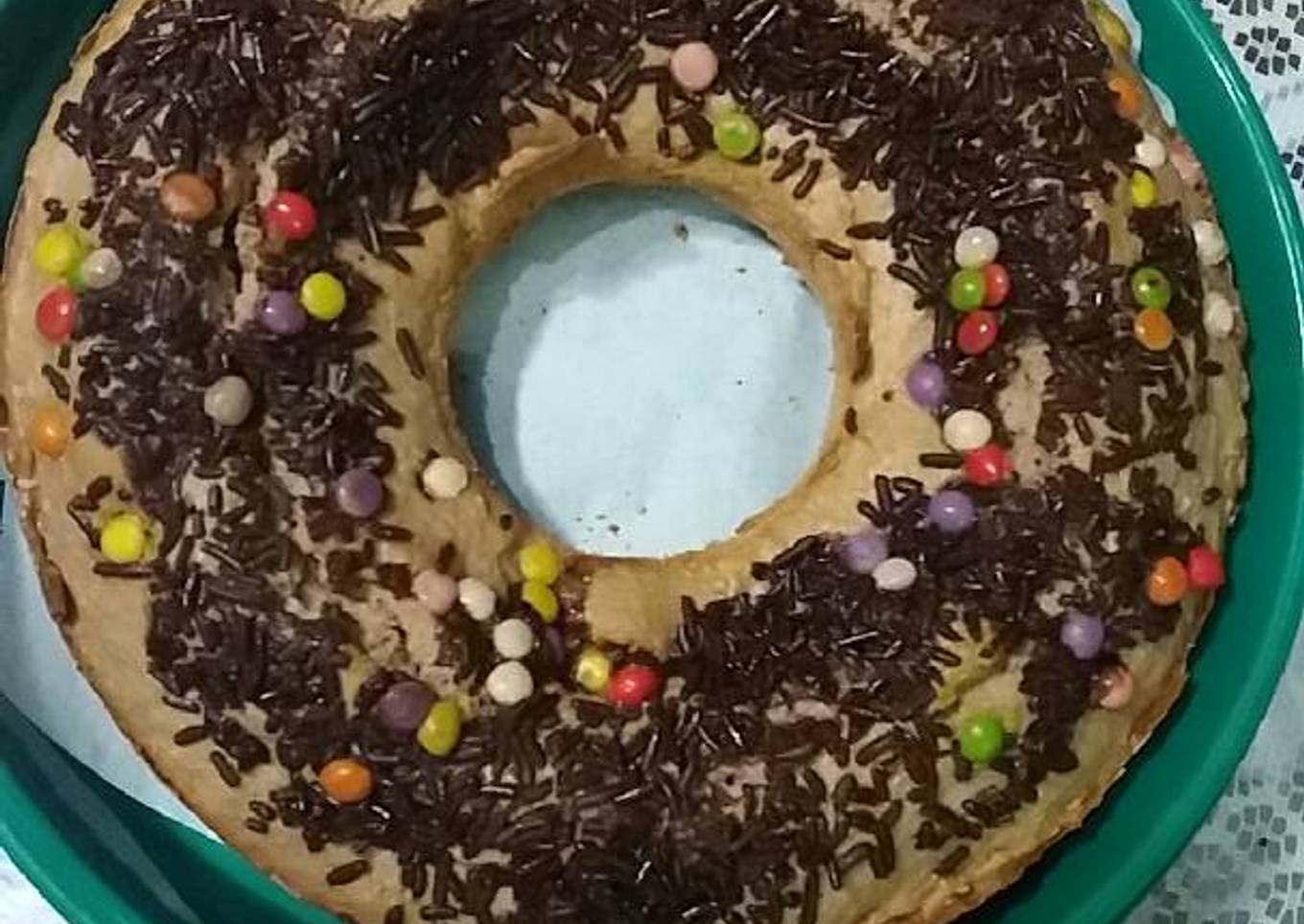 Bolu gandum mesis toping