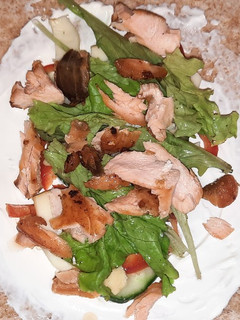 Lazacos tortilla🌮🐟🥒🫑🥬🧀 recept fotója