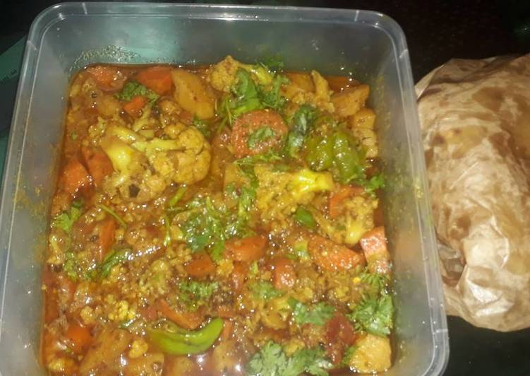 Simple Way to Prepare Mix vegetable