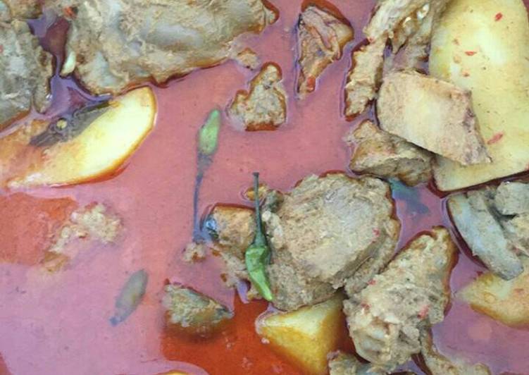 Resep Bebek Masak Merah Menggugah Selera