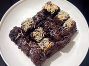 Gambar fudgy chewy brownie