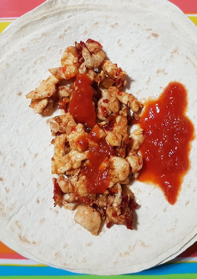 Una foto de Fajitas de pollo 2