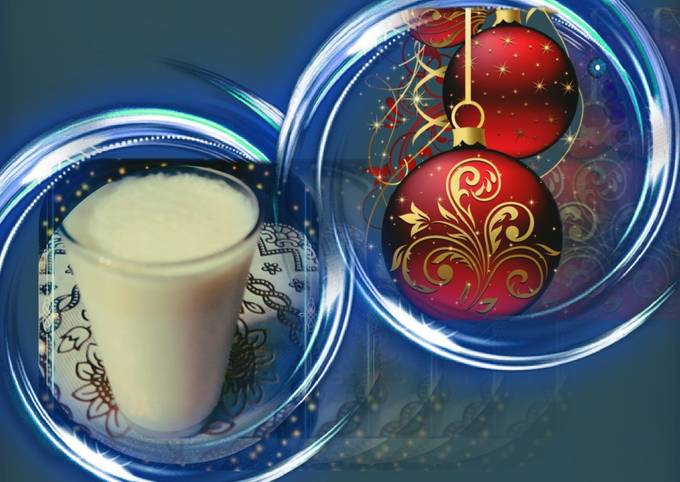 Коктейль-крем с мёдом и имбирём - новогодний калейдоскоп