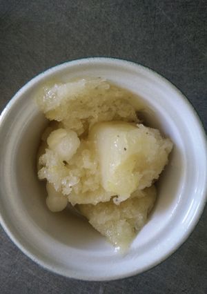 Une photo de Sorbet banane/citron