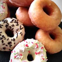 Una foto de Donuts (donas) caseros