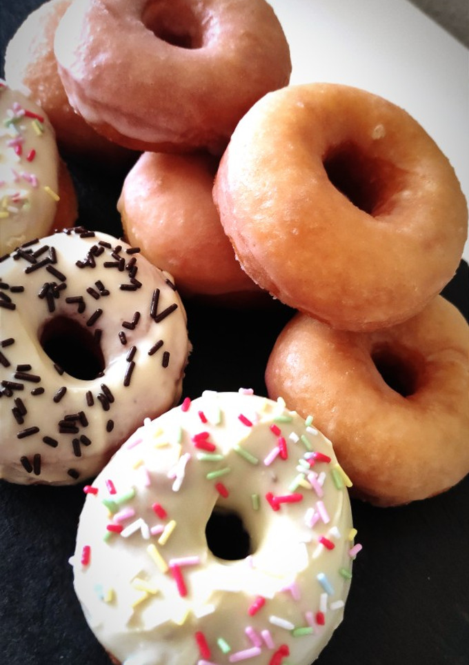 Una foto de Donuts (donas) caseros