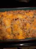 Creamy almond chicken with asparagus stuffing