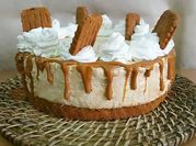 Una foto de tarta lotus sin huevo