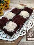 695.Brownies Kukus Potong