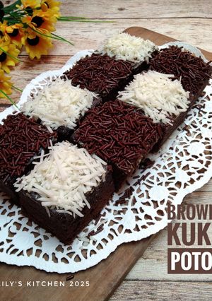 Foto resep 695.Brownies Kukus Potong