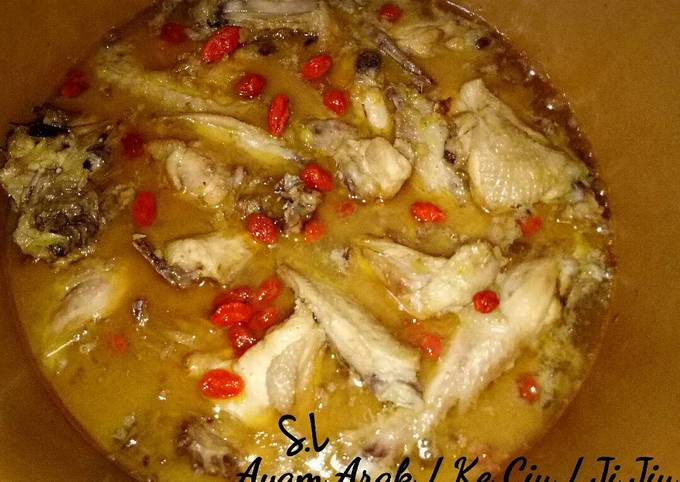 Resep Ayam Arak Ke Ciu Ji Jiu ciak po non halal Resep