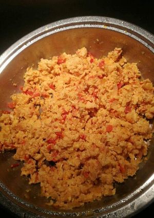 A picture of Scrambled eggs.
