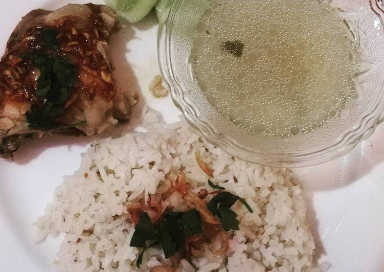 Chicken Hainan & Nasi Hainan Simple Magic Com