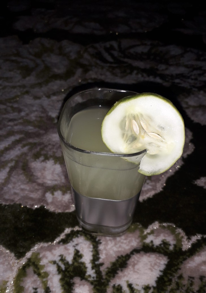 A picture of Cujilime juice.