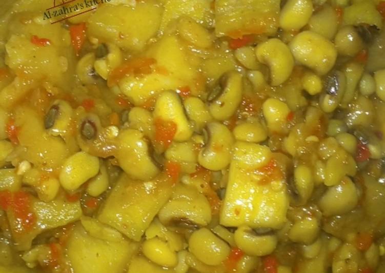 Recipe of Any-night-of-the-week Yam and beans porridge | Satisfyingrecipe.web.app