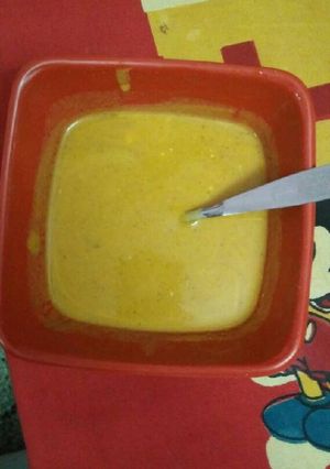 A picture of Tomato, carrot, Cream soup.
