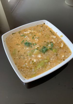 Una foto de Sopa de morón