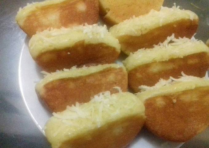 Resep Pukis tape keju Anti Gagal