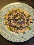 Vitello tonnato (pisztáciás-tormás) borjú tonhalmártásban