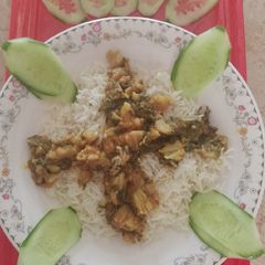 A picture of Gobhi palak.