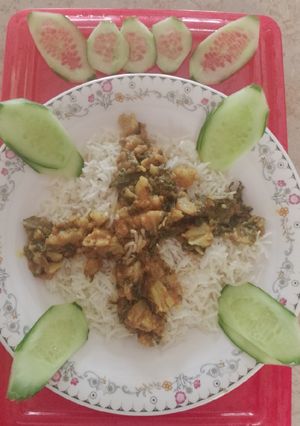 A picture of Gobhi palak.