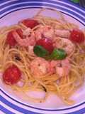 Spaghetti con i gamberetti