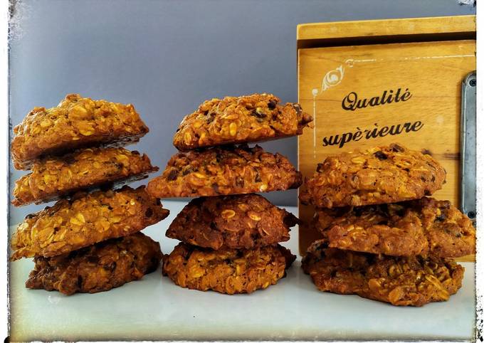 Cookies healthy aux flocons d'avoine