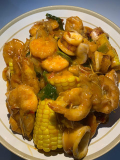 Foto resep Udang & Cumi Saus Padang