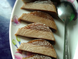 Agar santan gula merah