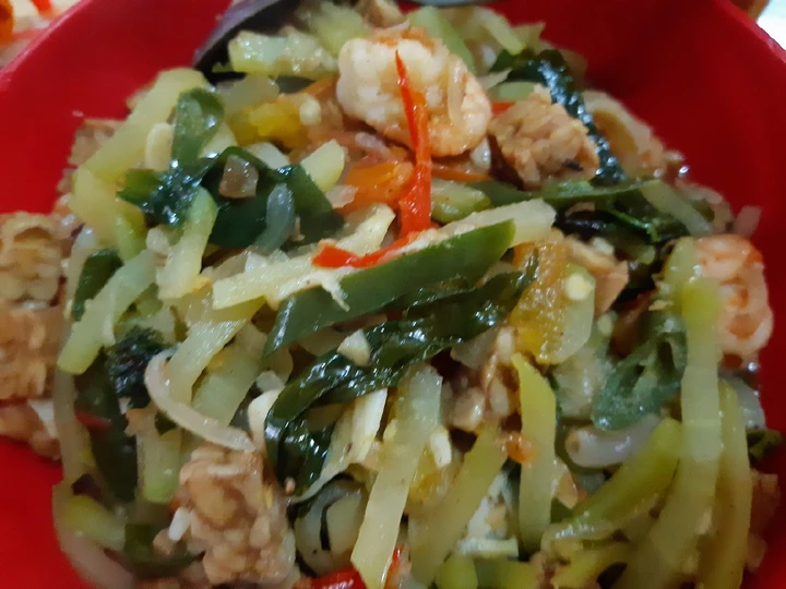 Cara Mudah Membikin Resep Oseng Labu Siam, Tempe dan Udang yang  Bikin Ketagihan Anti Ribet, Mantap