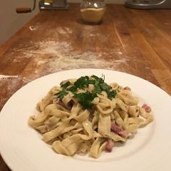 A picture of Easy Fresh Tagliatelle.