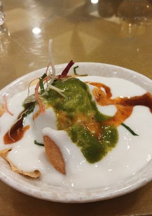 A picture of Oats & Potato Tikki.